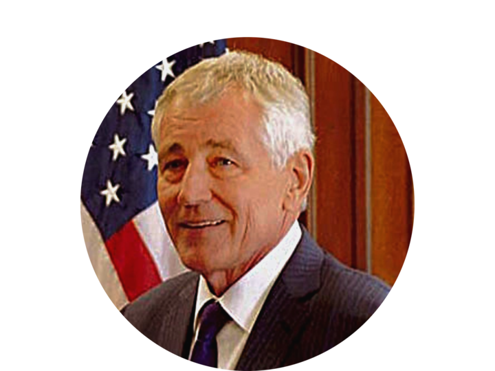 Headshot of Chuck Hagel